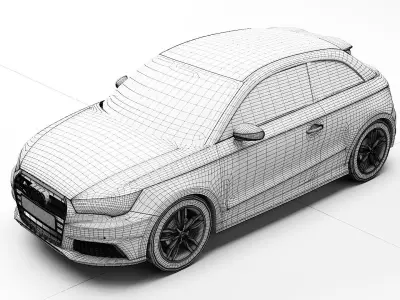 Audi S1 3D model