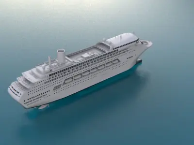 Ship Majestic Princess 3D model