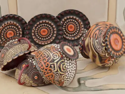 Hot African Tea Party 3D model