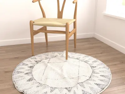 Rugs No 1008 Low-poly 3D model