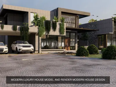 Swimming Pool with Landscape 3D model collection 3D Model Pack