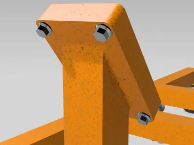 Engine Trolley x4 styles for Diorama 3D print model