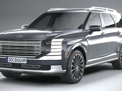 Hyundai Palisade 2026 3D model