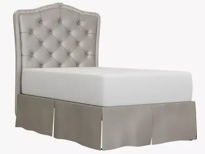 Restoration Hardware Colette Tufted Headboard 3D model