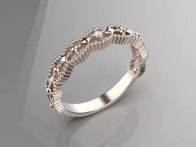 jewelry luxury diamond gold ring 3d model 3D print model purchase