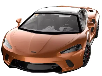 McLaren GT 2020 3D model buy