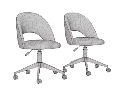 Office chair 3D model get