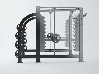 Nautilus Freedom Rack 3D model