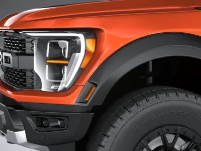 F-150 Raptor 2021 3D model