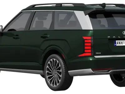Hyundai Palisade 2026 3D model