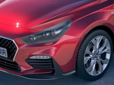 Hyundai i30 N-line 2019 3D model