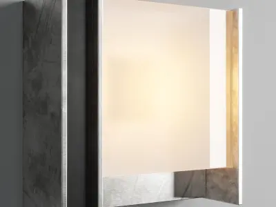 Venicem Glam Wall Lamp Low-poly 3D model