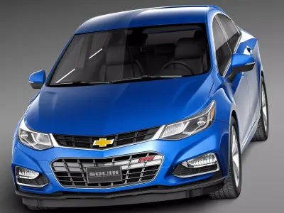 Chevrolet Cruze Sedan 2016 3D model