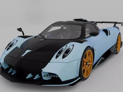 Pagani Imola 3D model