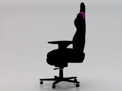Gaming Chair 06 Low-poly 3D model