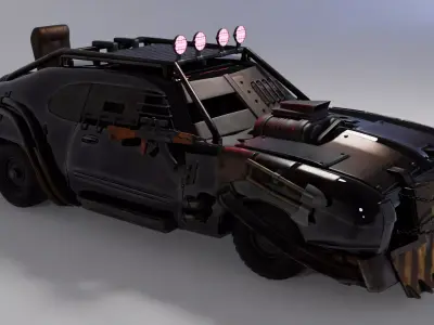 Apocalypse Master Low-poly 3D model