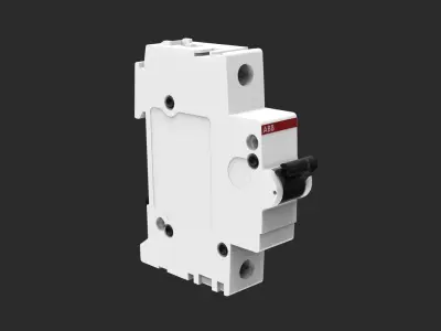 MCB Circuit 3D model