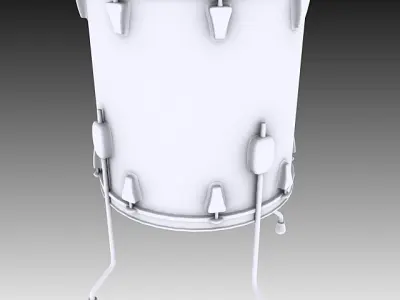 Floor Tom Drum 3D model