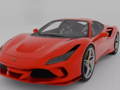 Ferrari F8 Tributo 3D model get