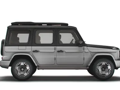 Mercedes Benz Concept EQG 2022 3D model