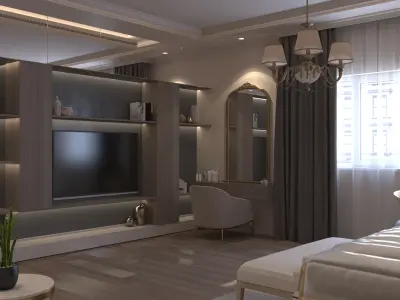 Master Bedroom 3D model