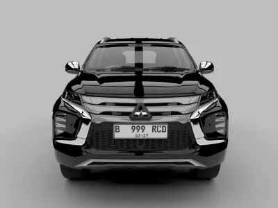 MITSUBISHI PAJERO SPORT EXCEED 2022 3D model