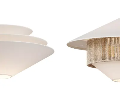 Gull Stevie WestElm lamp 3D model