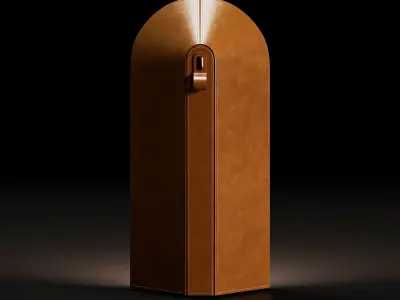 Luxury Floor Lamp - Odeon by FontanaArte 3D model