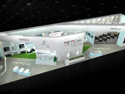 Exhibition - Area - 24X6-3DMAX2009-012 3D model