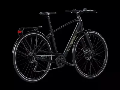 Trek FX 2 Hybrid Bicycle Low-poly 3D model