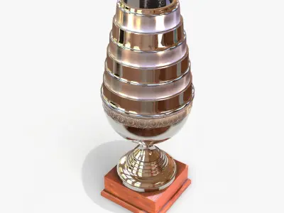 ESL Trophy PBR Low-poly 3D model