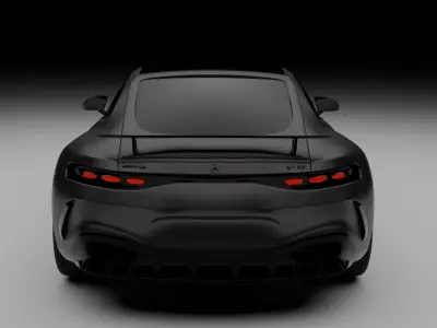 Mercedes-Benz GT 63 amg 2024 3D model