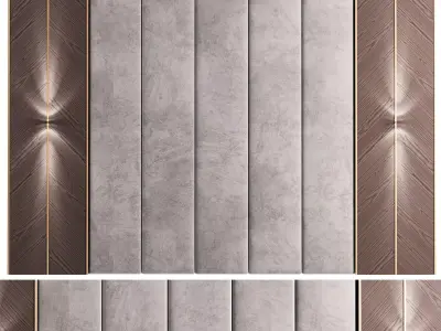 Panel 3D model 23