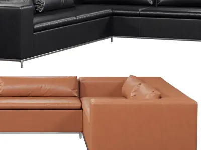 De Sede DS-7 sofa 3D model