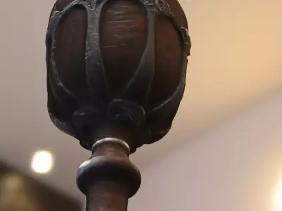 Skull Goblet Medieval  Low-poly 3D model