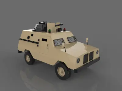 Cadillac gauge ranger 3D print model