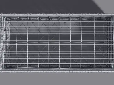 Warehouse under construction 25i33 3D model