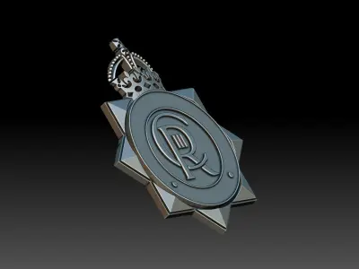 Greater Manchester Police 3D print model