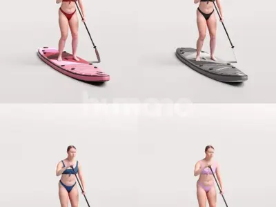 Humano Woman SUP -2505-043-3470 3D model