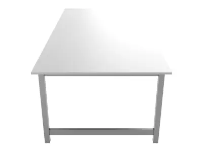 Long Restaurant Table Free 3D model