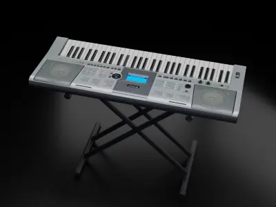 Yamaha PSR-E403 Electric Piano-Keyboard - DMAXDesigns Low-poly 3D model