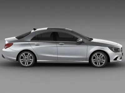 Mercedes CLA 2013 3D model