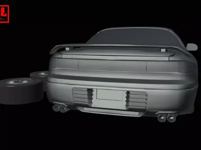 Mitsubishi 3000GT Mitsubishi GTO 1991-1993 3D print model