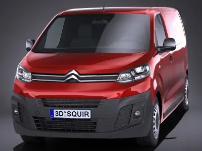 Citroen Jumpy 2018 3D model