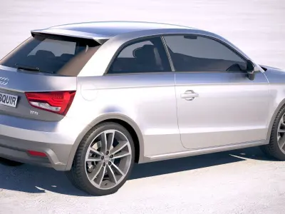 Audi A1 Active 2017 3D model