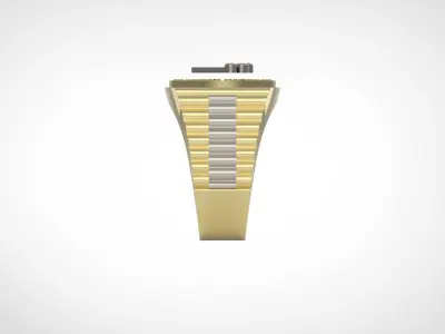 Luxury man Rolex design diamond ring model ror0005 3D print model