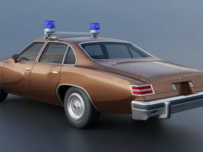 Pontiac LeMans 4 Door  3D print model