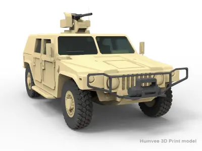 Humvee  3D print model