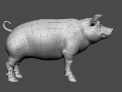 The Pig 3D model