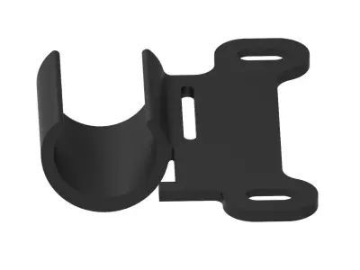 Bike Air Pump Mount 3D print model